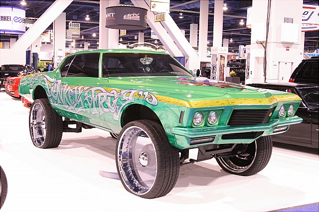 "Donkey Frog"  1971 Buick Riviera "Boattail" Las Vegas SEMA Show