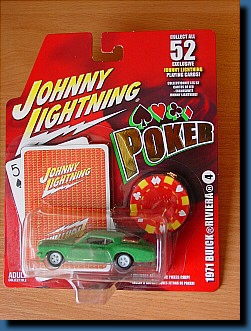 Johnny Lightning 1971 (Poker) Buick Riviera 1:64