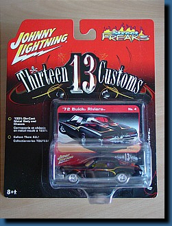 Johnny Lightning 1972 (Thirteen Customs) Buick Riviera 1:64