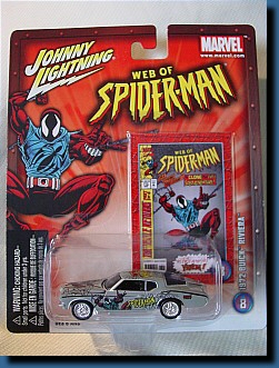 Johnny Lightning 1972 (Spiderman) Buick Riviera 1:64