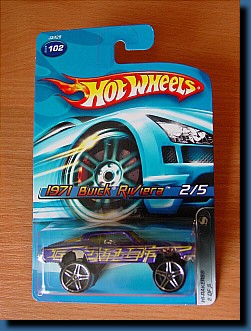 Hot Wheels 2006 / 1971 Buick Riviera Hi-Rakers 2 of 5 1:64