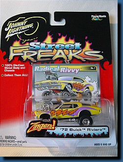 Johnny Lightning 1972 (Street Freaks) Buick Riviera 1:64