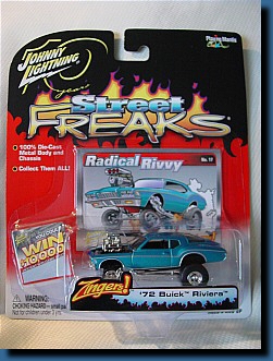 Johnny Lightning 1972 (Street Freaks) Buick Riviera 1:64